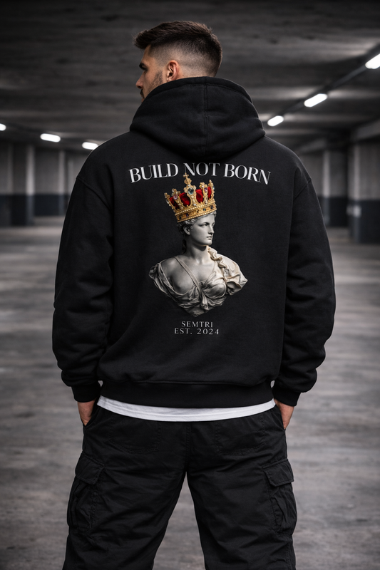 BUILD NOT BORN Hoodie - Oversized Fit
