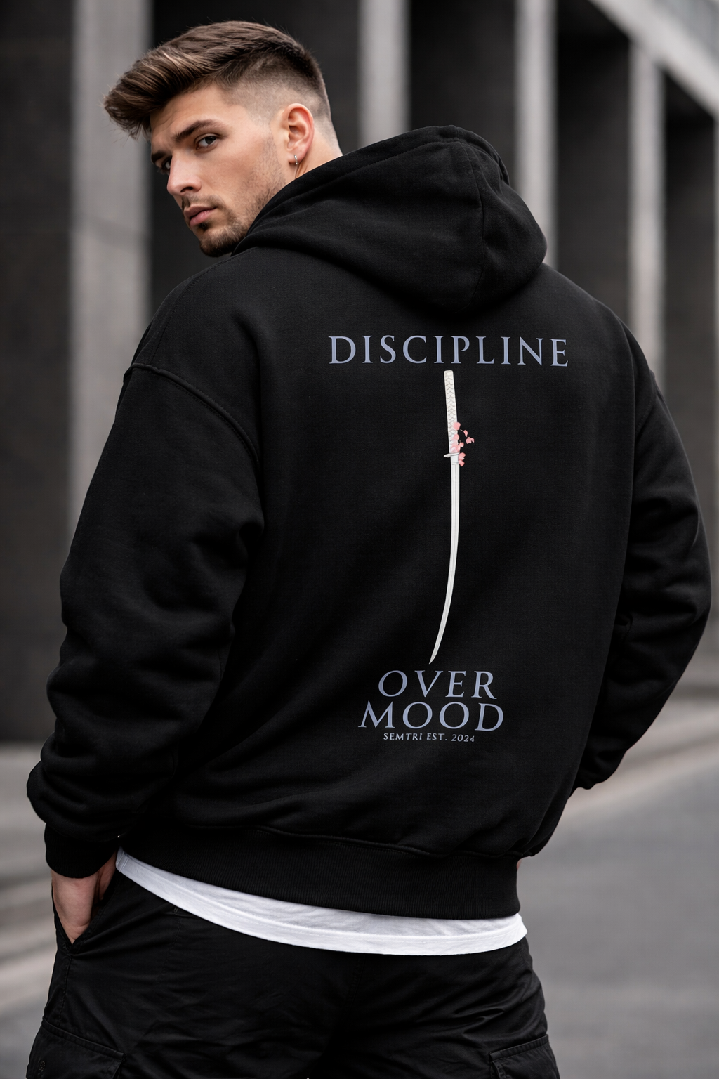 DISCIPLINE Hoodie - Oversized Fit