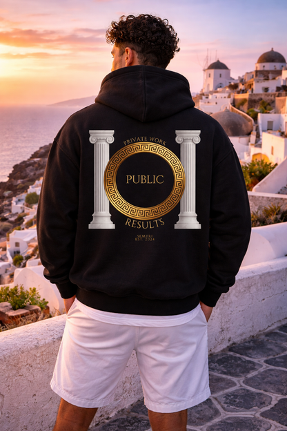 PRIVATE WORK Hoodie - Oversized Fir
