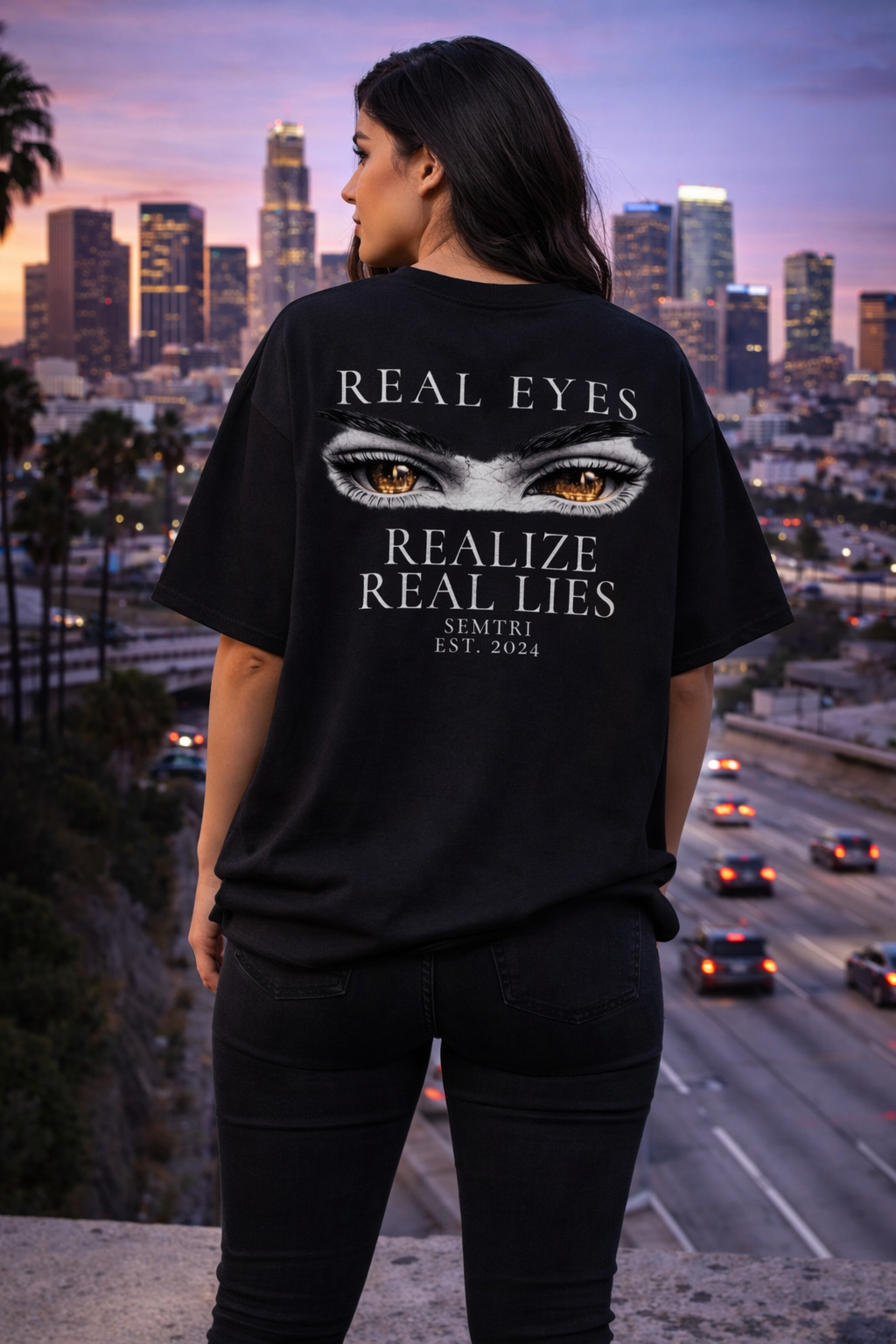 REAL EYES Shirt - Oversized Fit
