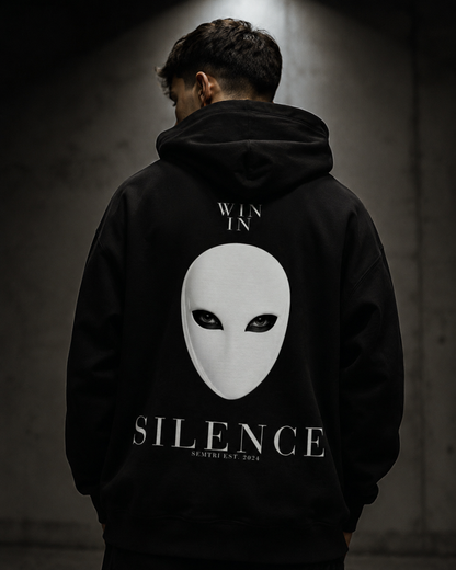 WIN IN SILENCE Hoodie - Oversized Fit