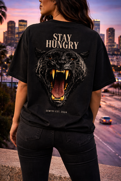 STAY HUNGRY Shirt - Oversized Fit