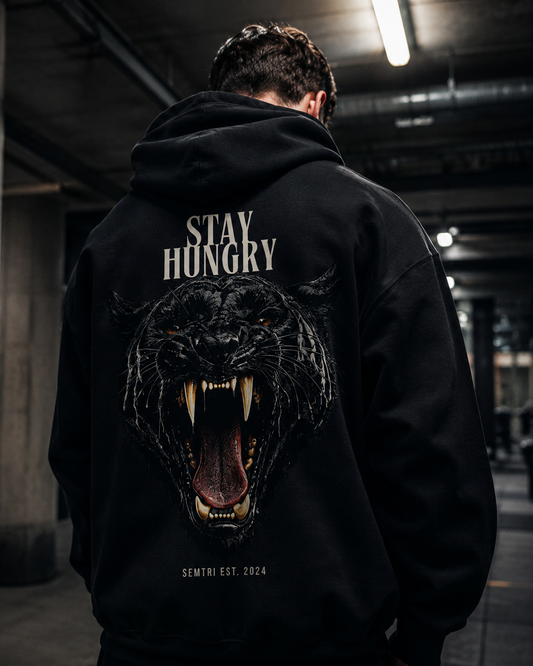 STAY HUNGRY Hoodie - Oversized Fit