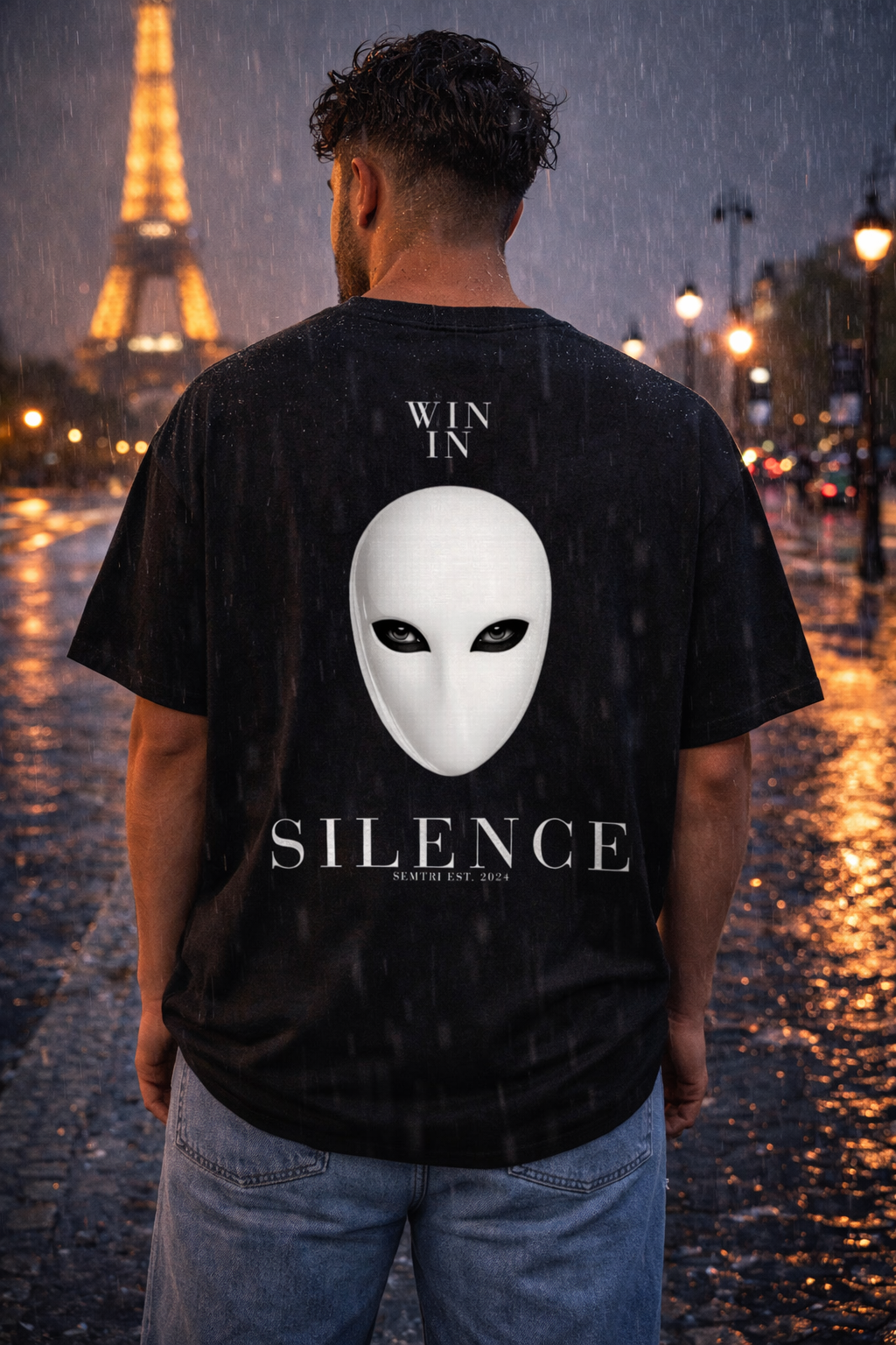 WIN IN SILENCE Shirt - Oversized Fit